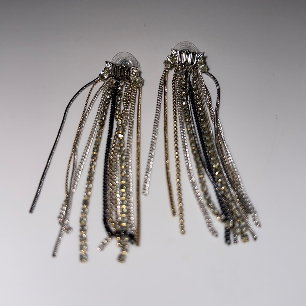 Stella and dot multi metal earrings dangle earrings